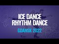 YU / GIANG (CAN) | Ice Dance Rhythm Dance | Gdansk 2022 | #JGPFigure
