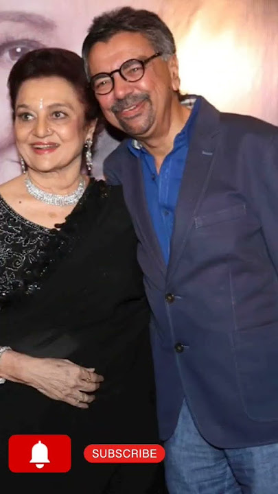 Old actress asha parekh with family #viral #bollywood #enjoying #superhit #nice #lovely #hindi