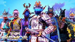 Mastering ALL Samurai - Samurai Brawls [For Honor]