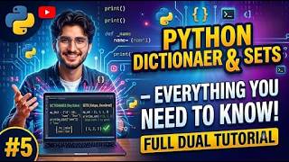 Python Dictionaries & Sets — Everything You Need to Know!!