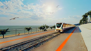 Lumion | Animation | sea ​​train