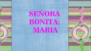 Video thumbnail of "Señora bonita señora del cielo (virgen morenita)"