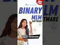 Binary plan kaise banaye | MLM Software 2026 | Binary MLM Software  #mlm #shorts