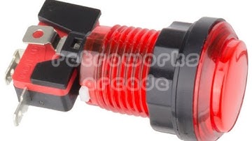 How to make Illuminated Arcade buttons softer