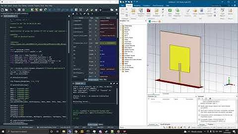 CST Python API/Wrapper Demonstration