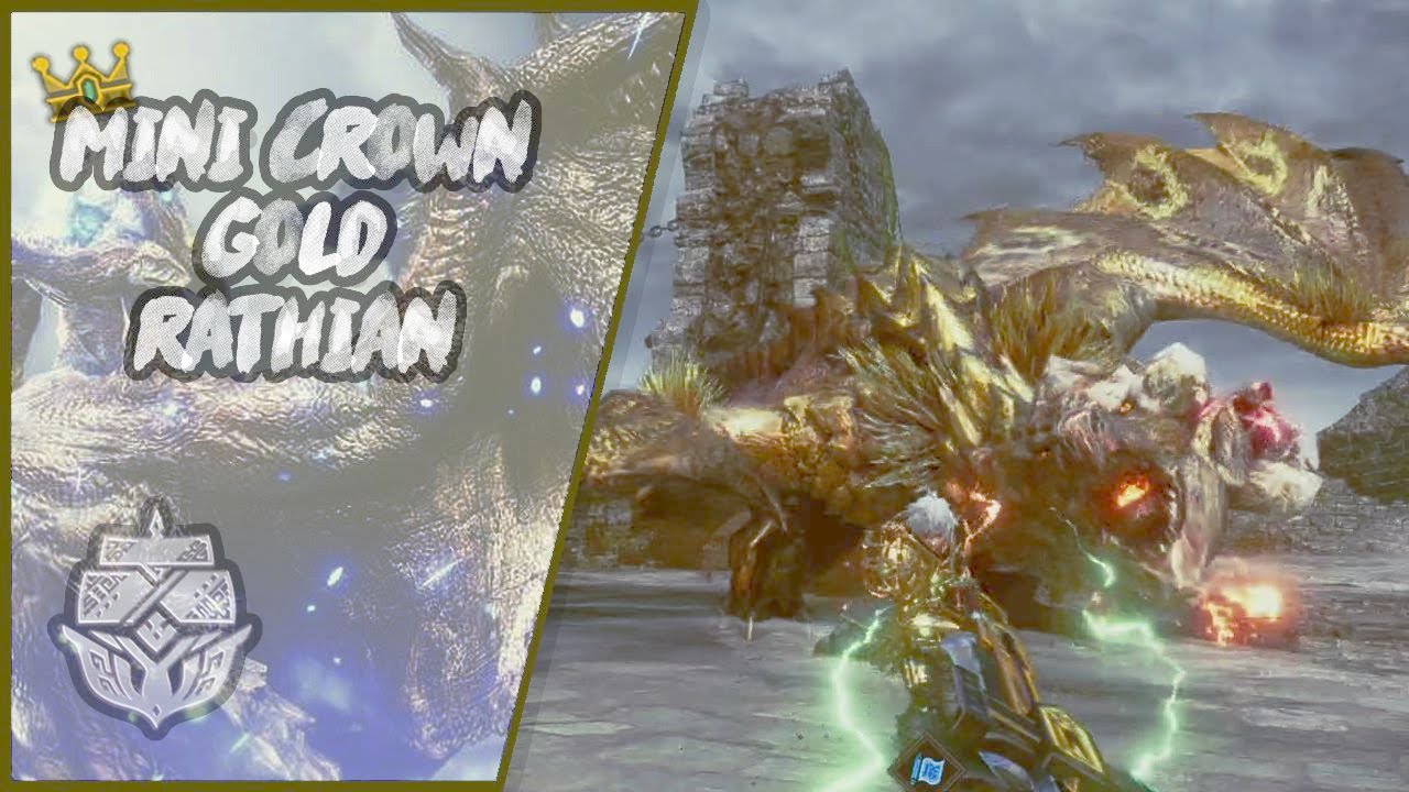 Mini Crown Gold Rathian MHR Sunbreak YouTube