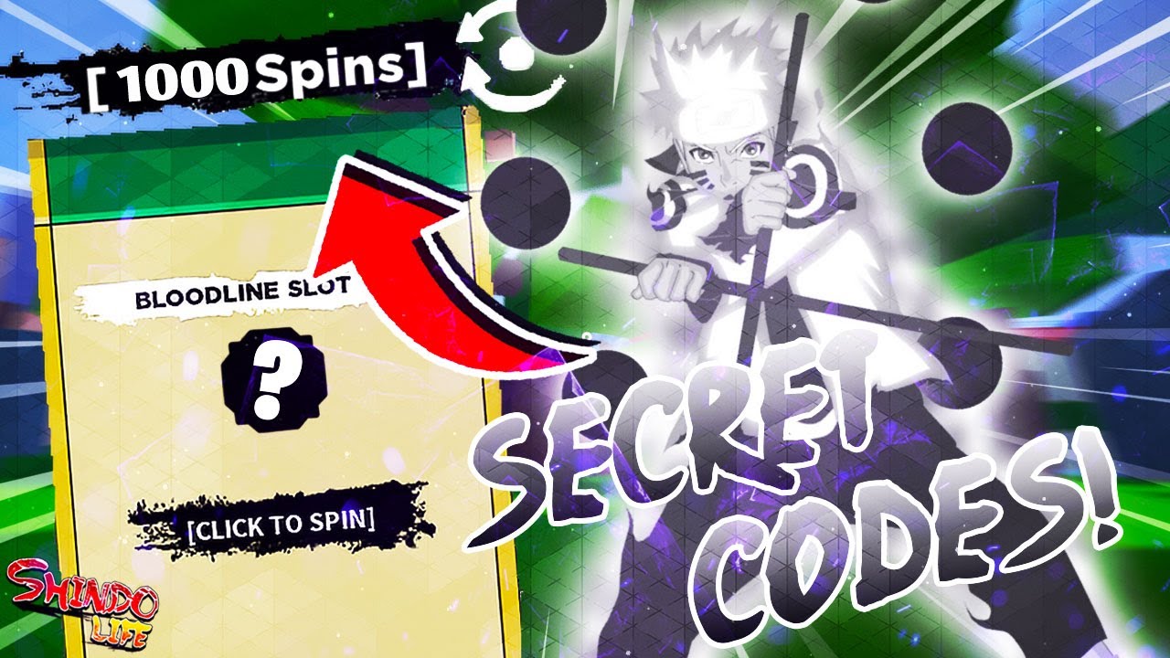 1000 SPINS CODE NEW ALL SHINDO LIFE CODES! Shindo Life