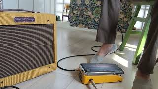 弘*英様 【ジャンク品】Wah Fuzz 70年代ヴィンテージ 1970's Colorsound Wah-Fuzz-Swell vintage pedal demo on 57 Custom