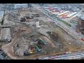 nivy station construction timelapse