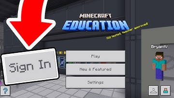 How To Sign In Minecraft Education Edition 2025! - Xbox, IOS, Android, Windows, PS5, Switch