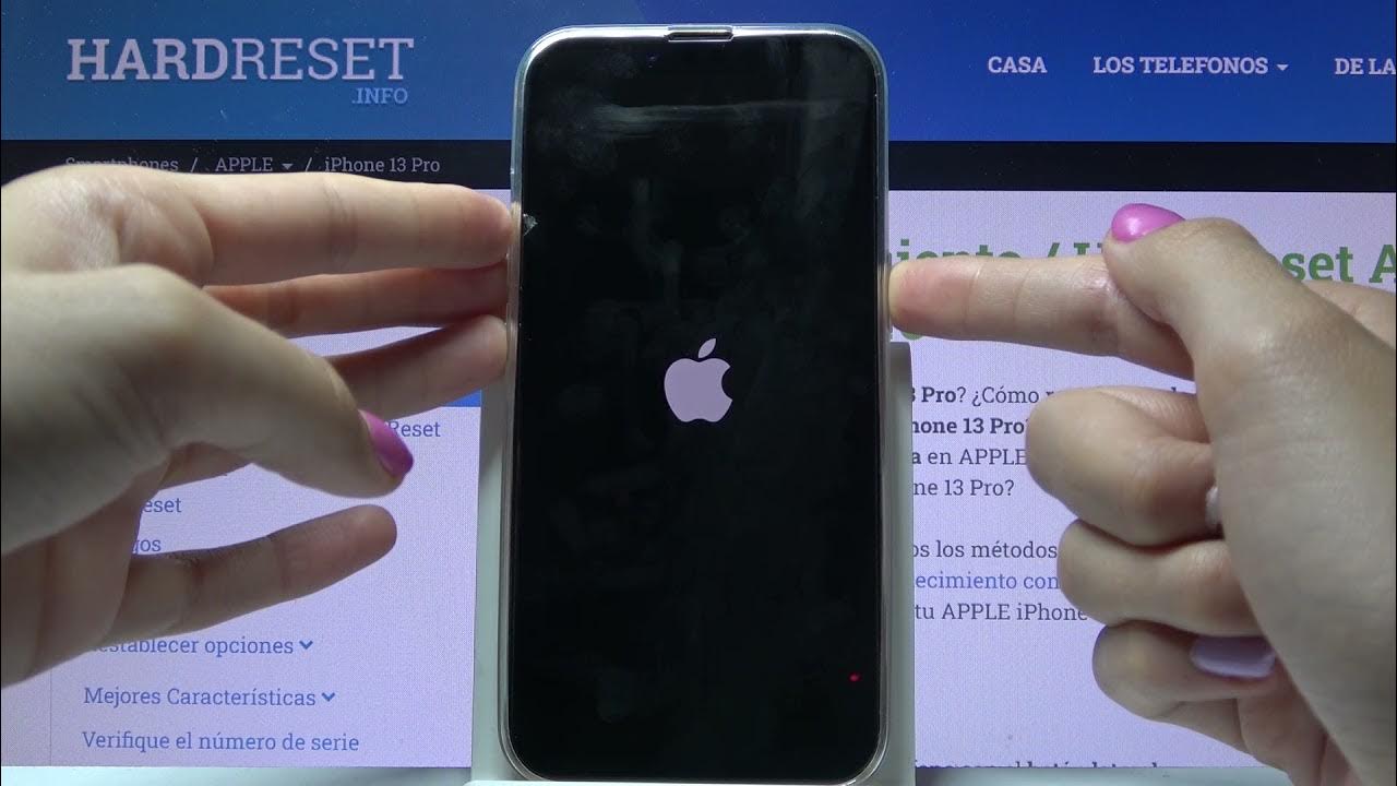 Cómo prender/encender y apagar iPhone 13 Pro YouTube