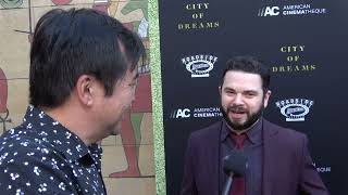 Samm Levine Carpet Interview At City Of Dreams Premiere