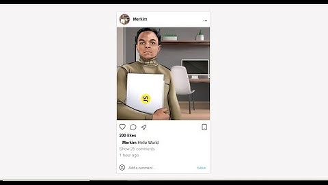 Responsive instagram card using html and css