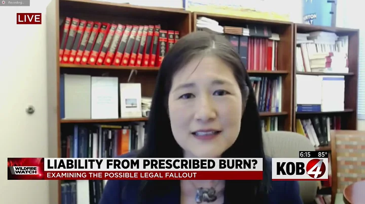 KOB 4  Wildfire Watch segment with Prof. Carol Suz...