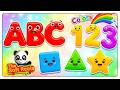 Preschool Learning activities for 3 year olds at home | Learn ABC Phonics Shapes Numbers Colors 🌈