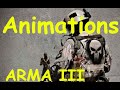 Arma 3 eden editor  utilisation des animations dunits