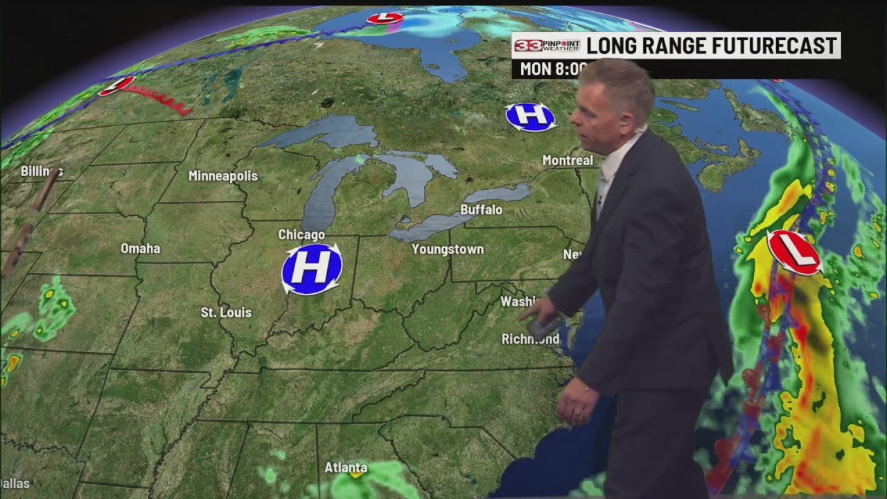 Sunny and a bit warmer Monday - YouTube