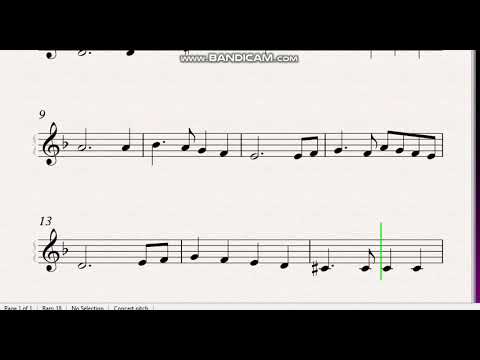 تعلم عزف نوتة يا لور حبك قد لوع الفؤاد للسيدة فيروز بطريقة سهلة ومبسطة تدوين أنور مراعبة