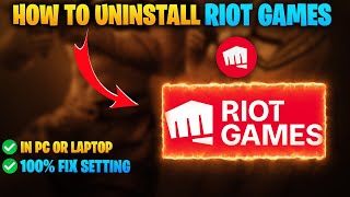 HOW TO UNINSTALL RIOT GAMES CLIENT ON WINDOWS 10 OR 11 | HOW TO UNINSTALL RIOT CLIENT FROM PC | 2023 screenshot 2