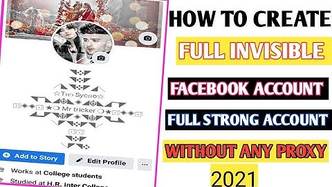 INVISIBLE FACEBOOK ACCOUNT CREATE FULL BLANK BINA NAME KI FB ID KAISE BANAYE HINDI