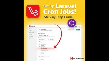 Laravel Cron Job Setup on Hostinger | Run Tasks Automatically | English