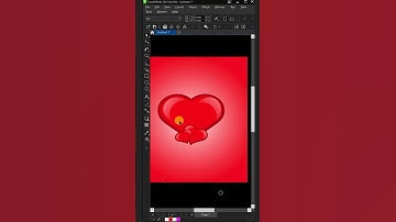 How to create Heart Design  in CorelDraw | CorelDraw tutorial