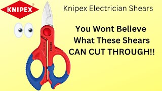 You Wont Believe What The Knipex Electrician Shears Are Capable Of!!