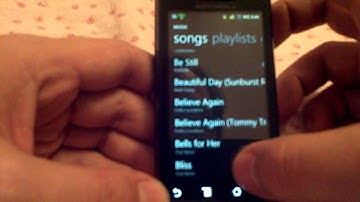 OG Droid WP7 Media Player-alike