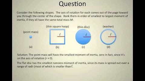 19. Moment of Inertia Example 2