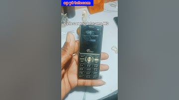 Cellecor X3 Rear Camera 0.8 #shortsvideo @opyttelecommobilerepairing