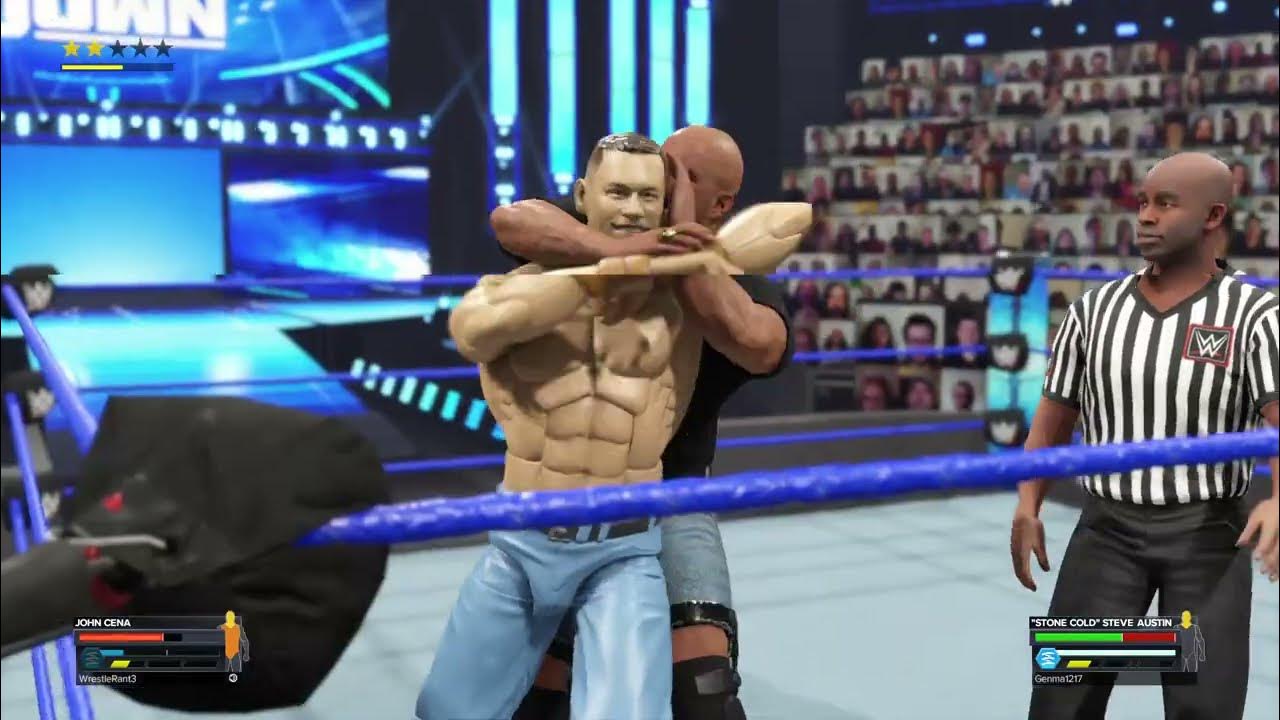 Playing as ACTION FIGURE JOHN CENA! (WWE 2K23 Gameplay) YouTube