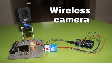 Make Wireless CCTV Camera using Action Cam | Arduino Project