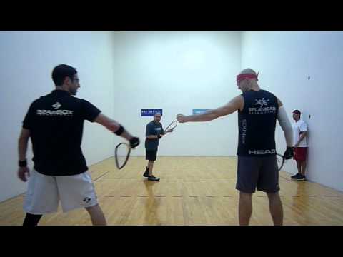 2011-8-26 WPRO Dallas Racquetball Soly & George vs...