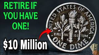 This 7 Rare Roosevelt Dimes Worth Up to $370,000 Each – Check Your Coins Now