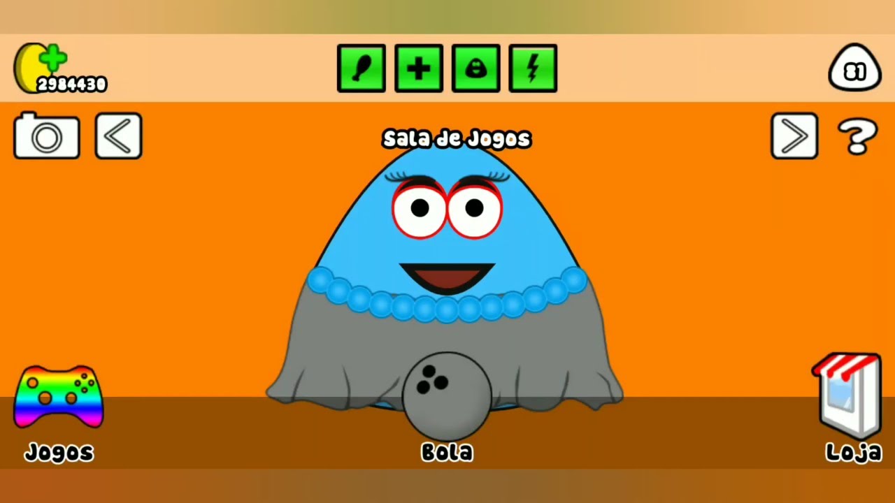 Pou Game Level 1000 Prank Full MAX #1 