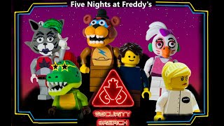 Lego Five Nights at Freddy's: Security Breach | Lego Fnaf 9 | Walkthrough | Stop Motion