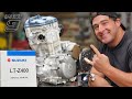 Incredible engine build  suzuki z400 problems encountered