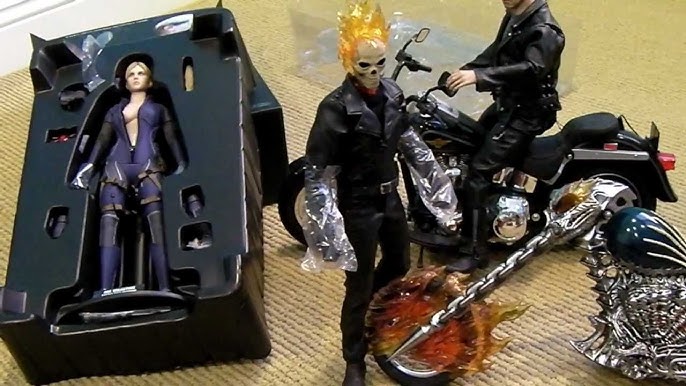 Action Figure Motoqueiro Fantasma One:12 Collective com a Moto Hell Cycle (Ghost  Rider) « Blog de Brinquedo