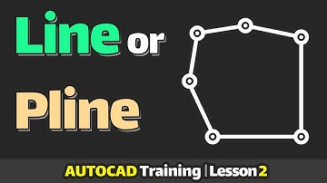Line, polyline, may and mline in AutoCAD | AutoCAD Tutorial for | Lesson 2