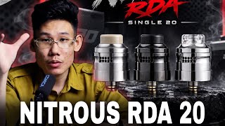 RDA TERKECIL DI DUNIA ?? || Nitrous RDA Single 20