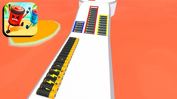 Battery Run – LV×34 All Levels SpeedRun Gameplay | Fun & Satisfying Mobile Game (Android/iOS)