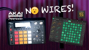 #Akai #MPC1000 #Beatmaker #BM3 AKAI MPC 1000 AS A WIRELESS MIDI CONTROLLER