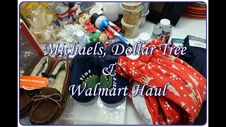 Michaels, Dollar Tree & Walmart Haul