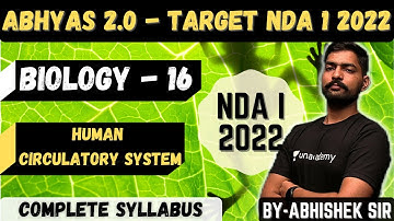 Biology For NDA - 16 | Abhyas 2.0 Complete Batch For NDA 1 2022 | Learn With Sumit
