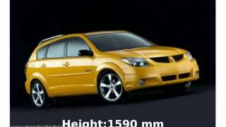 2001 Pontiac Vibe GTR Details and Review