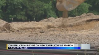 Construction underway for new fire station in Pamplico
