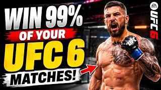 HOW TO WIN EVERY UFC 6 FIGHT! (UNSTOPPABLE METHOD)