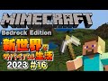 リアルは吹雪きです！【Minecraft統合版】2023年01月24日