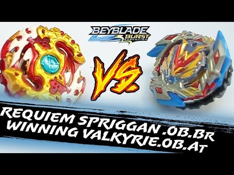 batalha de beyblade (spriggan requiem vs winning valkyrie