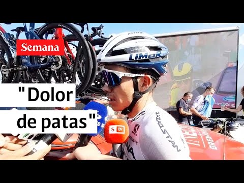 La primera reacción de 'Supermán' Lopez al entrar en el 'top 10' de la general |Vuelta a España 2022